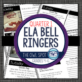 Bell Ringers for Languages Arts (1st Quarter)