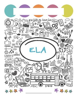 ELA English Language Arts Typography INSTANT DOWNLOAD Jpg Svg Png