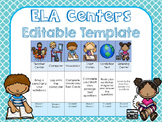 ELA Center PowerPoint