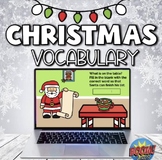ELA Christmas Boom Cards - Fill In The Blank -