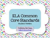 ELA Common Core I Can Statements - 2nd Grade