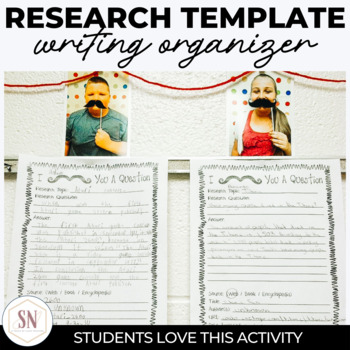 Preview of Common Core Research Writing Template