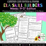 ELA *Common Core* Skill Builders: Weeks 19-27 Edition {Bel