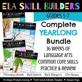 ELA *Common Core* Skill Builders: YEARLONG BUNDLE {Bell Work/ Bell Ringers}