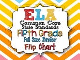 Ela Common Core Standards: Grade 5 Full Size Binder Flip Chart