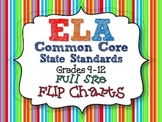 Ela Common Core Standards: Grades 9-12 Full Size Binder Fl