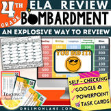 4th Grade ELA Test Prep Comprehensive Review Game PowerPoint