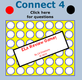ELA Connect 4 Test Prep Review Game (CCSS/Georgia Milestones)