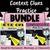 ELA Context Clues Worksheets Bundle for Vocabulary Development