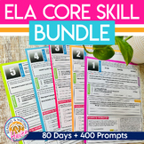 ELA Core Skill Preview and Review - Bell Ringers, Summer P
