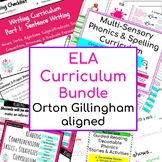 ELA Curriculum Bundle Orton Gillingham aligned