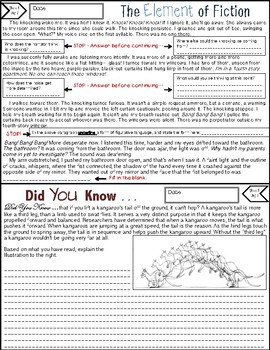 ELA Daily Reading Journal Full Year Middle School by Novel Nutritious  Creations