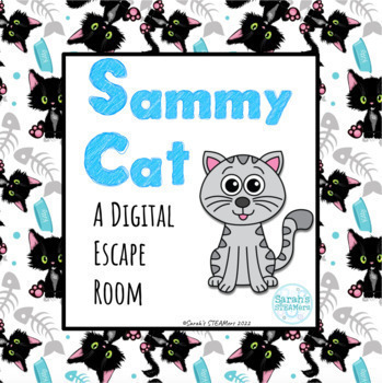 Preview of ELA Digital Escape Room: Sammy Cat
