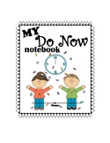 ELA 'Do Now' Notebook Reference Pages