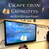 ELA Escape Room: Escape from Gringotts