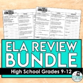 ELA Essential Review Bundle for High School (9-12)