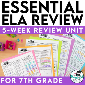 Preview of ELA Essential Review: Grade 7