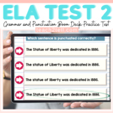 ELA Test Prep Language Arts Review 2 Digital Boom Cards