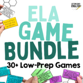 ELA Games for Middle School Language Arts Review