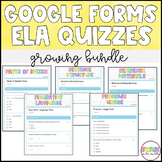 ELA Google Forms Quiz Bundle (Distance Learning)