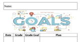 Grade Goal Setting Chart for Students