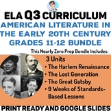 ELA Grades 11-12 Quarter 3 (Winter) American Literature Cu