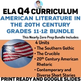 ELA Grades 11-12 Quarter 4 (Spring) American Literature Cu