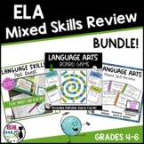 ELA Grammar Review Activities | Language Arts Mixed Skills