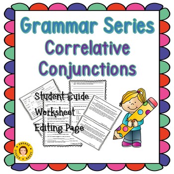 Preview of ELA Grammar Series - Correlative Conjunctions - L5.1e