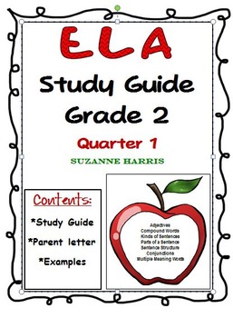 Preview of ELA Grammar Study Guide