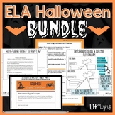 ELA Halloween Bundle -Reading Comprehension, Escape Rooms,