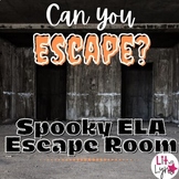 ELA Halloween Escape Room- Reading Comprehension, Main Ide