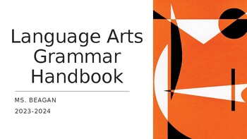 Preview of ELA Handbook: Bell Ringers - Common Grammar Mistakes - Possessives, Adverbs, etc