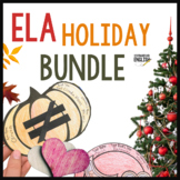 Fun ELA Holiday Activities for Middle School | Bundle
