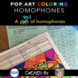 Free Homophones Coloring Sheets | Fun Summer Activity