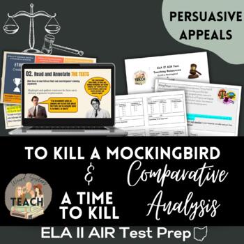 Preview of ELA II AIR Test/OST Test Prep: Informative Comparative Writing and Literature