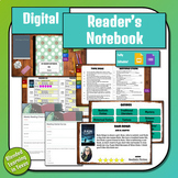 ELA INB: Digital Reader's Notebook 40 Book Challenge Dista