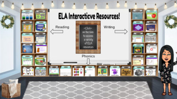 Preview of ELA Interactive Games and Resources- BUNDLE!