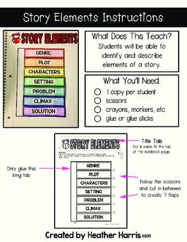 ELA Interactive Notebook: by Heather Harris | TPT