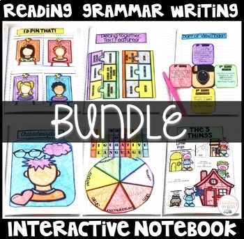 Preview of Interactive Notebook Bundle for ELA