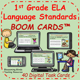 ELA Language Standards Boom Cards™ Grammar and Spelling