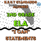 ELA I Can Statements | Florida B.E.S.T Standards | 2nd Grade