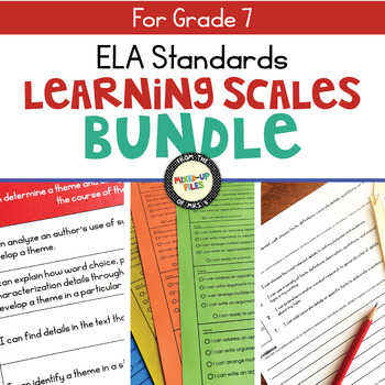 Preview of ELA Learning Scales Bundle 7