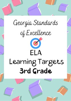 Preview of ELA Learning Targets for Georgia Standards of Excellence
