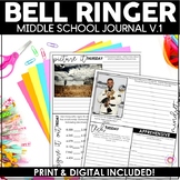 ELA & MATH Bell Ringer Journal Vol. 1, Upper Elementary Pa