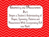 ELA & Math integrated Geometry and Measurement Art- Protra