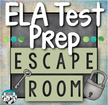 Preview of ELA Test Prep Escape Room