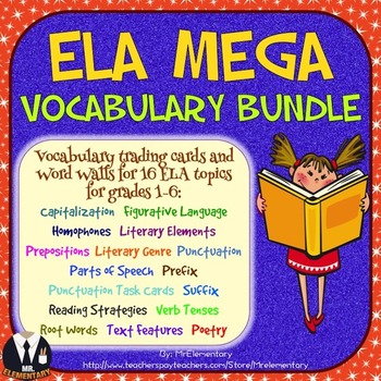 Preview of *ELA Vocabulary Bundle