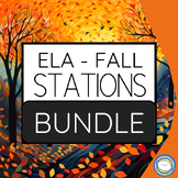 ELA Middle School FALL STATIONS Bundle - Small Groups Made Easy!