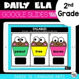 ELA Morning Work for Google™ Classroom 2nd Grade Week 5